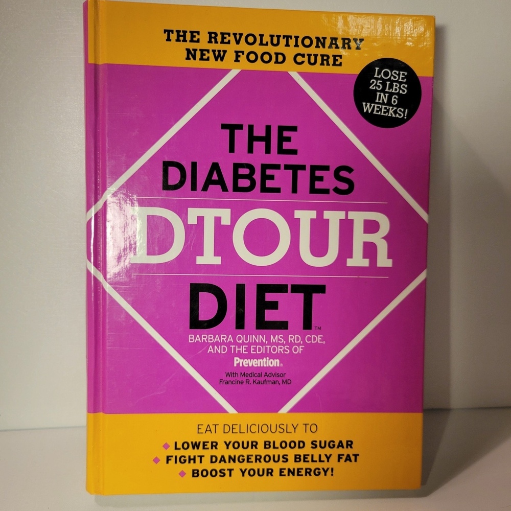 Diabetes DTOUR Diet Book  Lower Blood Sugar & Lose Weight  Prevention Editors